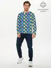 Мужской лонгслив базовый / Новогодние Украшения (P007_P004ooo3012325, P004ooo3012325)