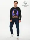 Мужской лонгслив базовый / Retro the weekend (P007_P004ooo3012635, P004ooo3012635)