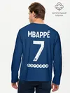 Мужской лонгслив базовый / Мбаппе ПСЖ форма 2021/2022 (P007_P004ooo3013283, P004ooo3013283)