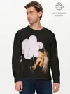 Мужской лонгслив базовый / Ариана с шариками (P007_P004ooo3013909, P004ooo3013909)