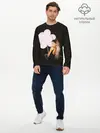 Мужской лонгслив базовый / Ариана с шариками (P007_P004ooo3013909, P004ooo3013909)