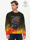 Мужской лонгслив базовый / Children of Bodom | Skeleton on a horse (P007_P004ooo3014033, P004ooo3014033)