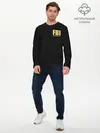 Мужской лонгслив базовый / FBI. Female Body Inspector. (P007_P004ooo3013571, P004ooo3013571)