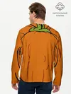 Мужской лонгслив базовый / Костюм тыквы / Halloween (P007_P004ooo3013741, P004ooo3013741)