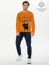 Мужской лонгслив базовый / Не по-православному / Halloween (P007_P004ooo3013747, P004ooo3013747)