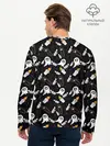 Мужской лонгслив базовый / Patern Halloween 16 (P007_P004ooo3014113, P004ooo3014113)