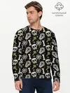 Мужской лонгслив базовый / Patern Halloween 18 (P007_P004ooo3014123, P004ooo3014123)