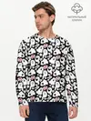 Мужской лонгслив базовый / Patern Halloween 19 (P007_P004ooo3014163, P004ooo3014163)