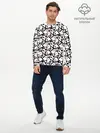 Мужской лонгслив базовый / Patern Halloween 19 (P007_P004ooo3014163, P004ooo3014163)