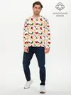 Мужской лонгслив базовый / Рождественские Чулки (P007_P004ooo3014551, P004ooo3014551)