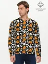 Мужской лонгслив базовый / Patern Halloween 23 (P007_P004ooo3014579, P004ooo3014579)