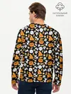 Мужской лонгслив базовый / Patern Halloween 23 (P007_P004ooo3014579, P004ooo3014579)