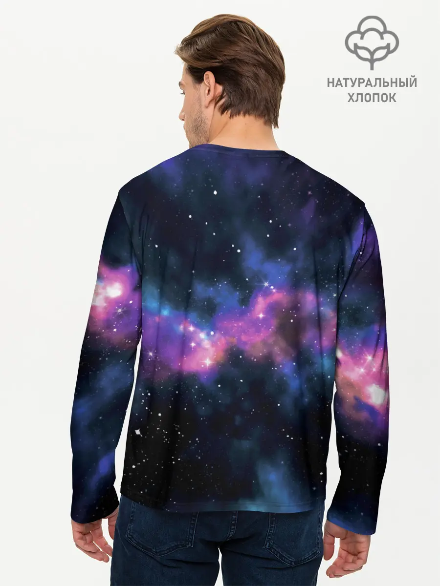 Мужской лонгслив базовый / Овен / Aries, Знак зодиака (P007_P004ooo3014395, P004ooo3014395)