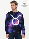 Мужской лонгслив базовый / Телец / Taurus, Знак зодиака (P007_P004ooo3014401, P004ooo3014401)