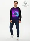 Мужской лонгслив базовый / Поющий Эйбел (P007_P004ooo3014451, P004ooo3014451)
