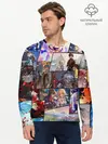 Мужской лонгслив базовый / Геншин импакт, персонажи (P007_P004ooo3014879, P004ooo3014879)