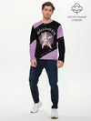 Мужской лонгслив базовый / Dab Unicorn Halloween (P007_P004ooo3014643, P004ooo3014643)