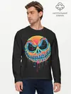 Мужской лонгслив базовый / Jack Skellington. Paints (P007_P004ooo3014673, P004ooo3014673)