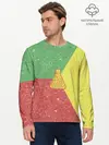 Мужской лонгслив базовый / Колба на фоне АПВ 3.1.8 (P007_P004ooo3015123, P004ooo3015123)