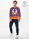 Мужской лонгслив базовый / МОПС НА ХЭЛЛОУИН (P007_P004ooo3015061, P004ooo3015061)