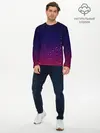 Мужской лонгслив базовый / Gradient background (P007_P004ooo3015157, P004ooo3015157)