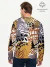 Мужской лонгслив базовый / Зебра Пятнистая (P007_P004ooo3015543, P004ooo3015543)