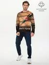 Мужской лонгслив базовый / Игра в Кальмара Обложка (P007_P004ooo3015509, P004ooo3015509)