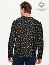 Мужской лонгслив базовый / Праздничное Конфетти (P007_P004ooo3016531, P004ooo3016531)