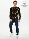 Мужской лонгслив базовый / AUTUMN MOTIFS (P007_P004ooo3016585, P004ooo3016585)