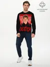 Мужской лонгслив базовый / Dexter Декстер портрет постер (P007_P004ooo3016235, P004ooo3016235)