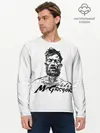 Мужской лонгслив базовый / Портрет Конор МакГрегора (P007_P004ooo3017101, P004ooo3017101)