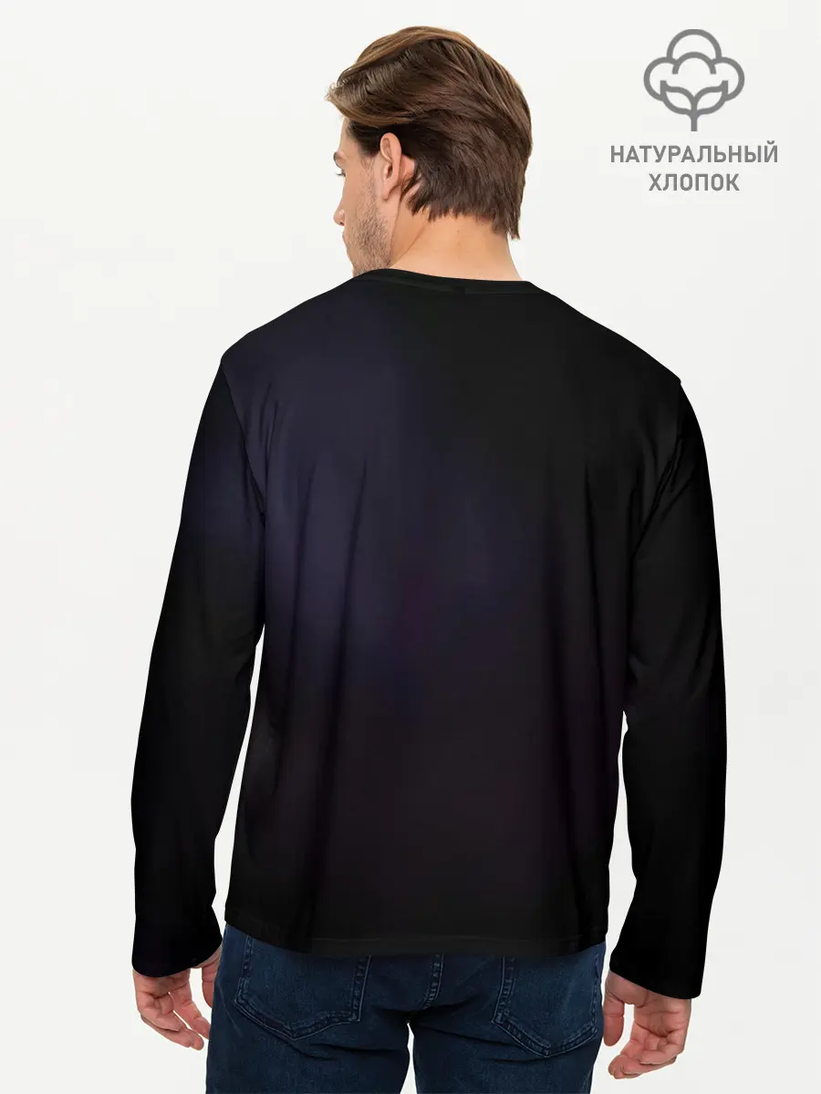 Мужской лонгслив базовый / Круг с оружием (P007_P004ooo3018221, P004ooo3018221)