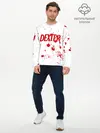 Мужской лонгслив базовый / Dexter logo Декстер брызги крови (P007_P004ooo3017965, P004ooo3017965)