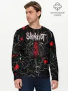 Мужской лонгслив базовый / Slipknot Rock | Слипкнот Музыка Рок Гранж (P007_P004ooo3018483, P004ooo3018483)