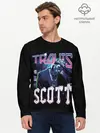 Мужской лонгслив базовый / Travis Scott RAP (P007_P004ooo3018387, P004ooo3018387)