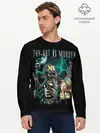 Мужской лонгслив базовый / Thy Art Is Murder - Human Target (P007_P004ooo3018767, P004ooo3018767)