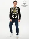 Мужской лонгслив базовый / Рычание джунглей (P007_P004ooo3018771, P004ooo3018771)
