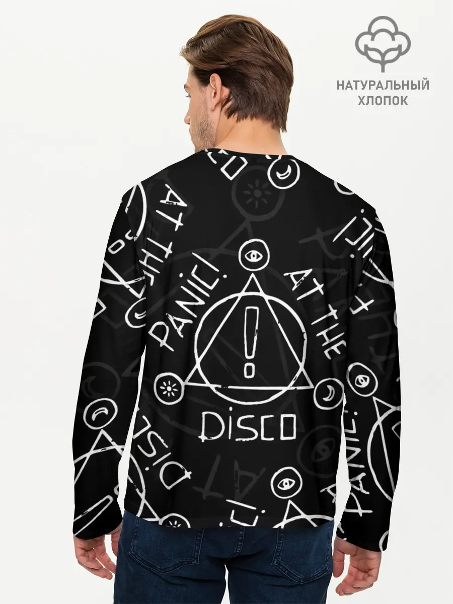 Мужской лонгслив базовый / Panic! At the Disco - Pray For The Wicked (P007_P004ooo3018751, P004ooo3018751)