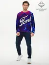 Мужской лонгслив базовый / 3D плиты с подсветкой | FORD (P007_P004ooo3019833, P004ooo3019833)