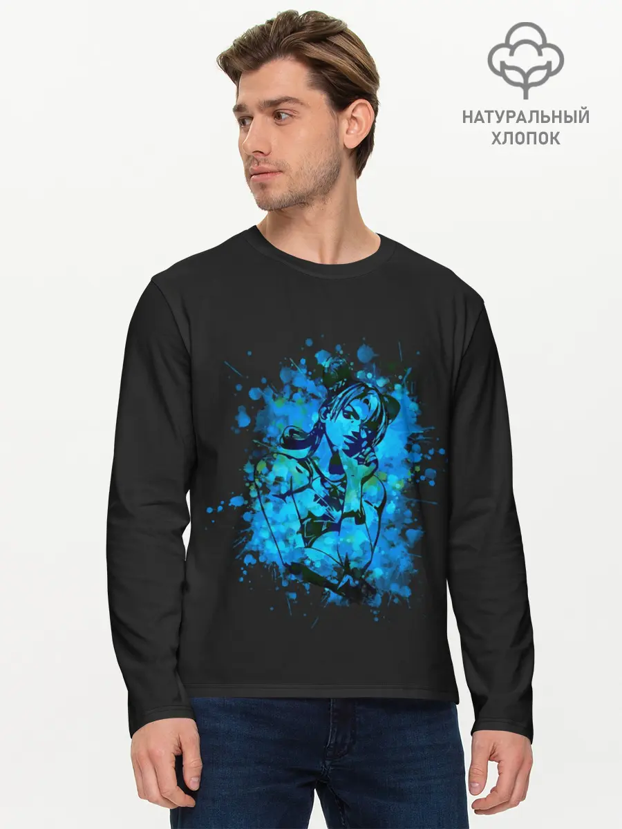Мужской лонгслив базовый / Джолин Куджо. Джо Джо (P007_P004ooo3019505, P004ooo3019505)