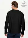 Мужской лонгслив базовый / Travis in black (P007_P004ooo3020231, P004ooo3020231)