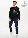 Мужской лонгслив базовый / Travis in black (P007_P004ooo3020231, P004ooo3020231)