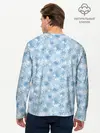 Мужской лонгслив базовый / Морозное Снежное Утро (P007_P004ooo3020259, P004ooo3020259)