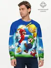 Мужской лонгслив базовый / SuperFlyMario (P007_P004ooo3020351, P004ooo3020351)