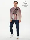 Мужской лонгслив базовый / Потёкший Тревис (P007_P004ooo3020879, P004ooo3020879)