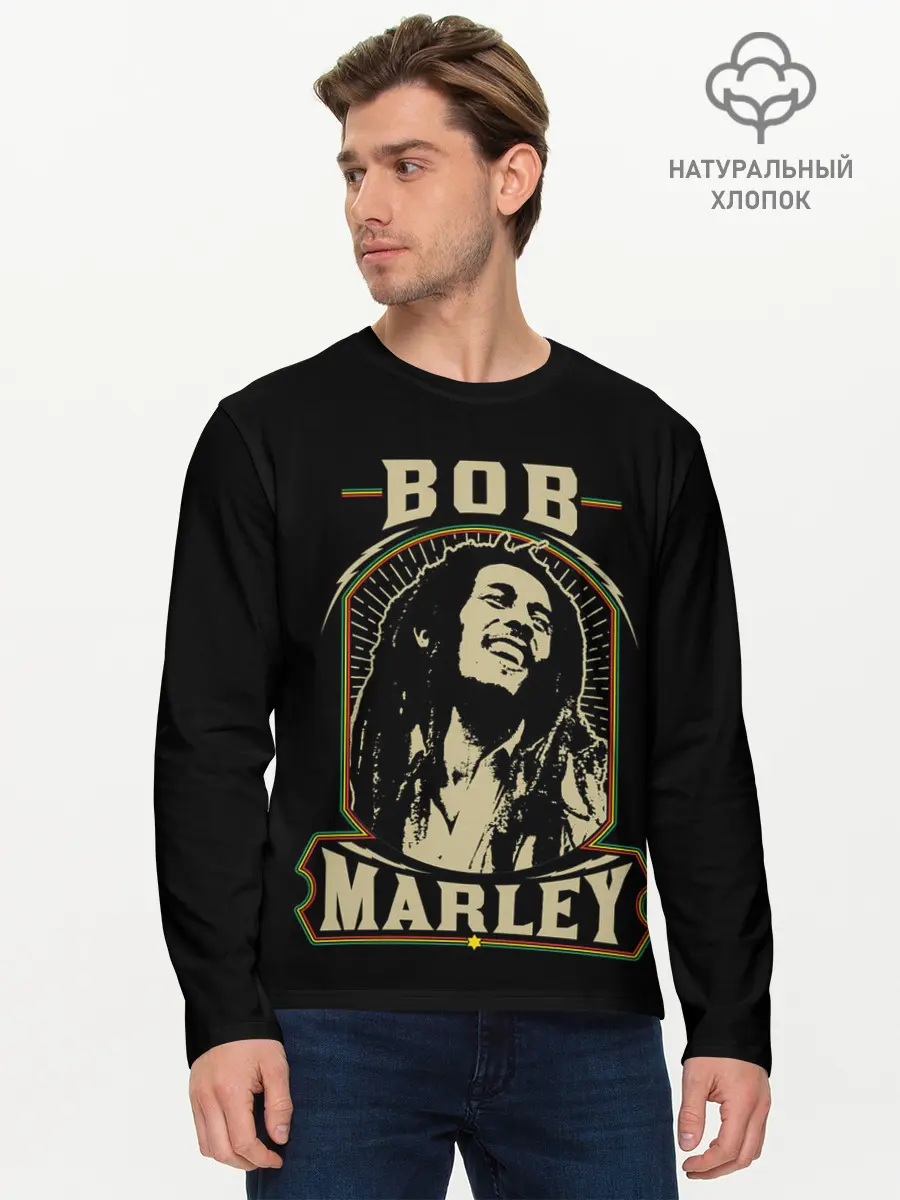 Мужской лонгслив базовый / Great Bob (P007_P004ooo3020887, P004ooo3020887)