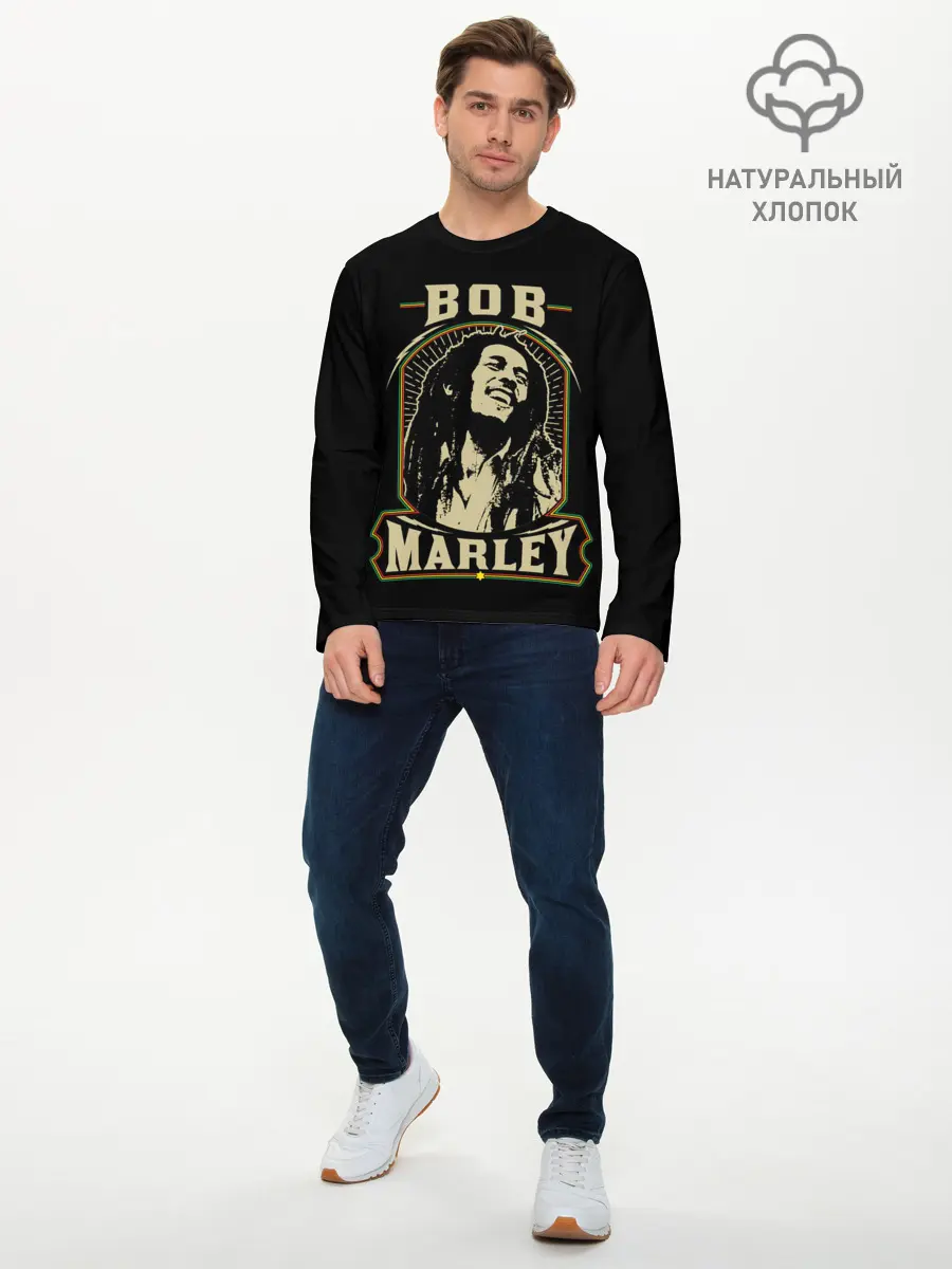 Мужской лонгслив базовый / Great Bob (P007_P004ooo3020887, P004ooo3020887)