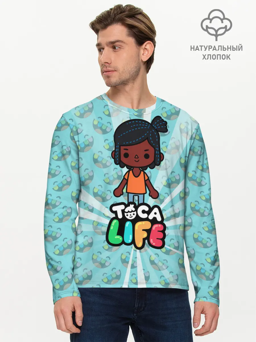 Мужской лонгслив базовый / Toca Life World (P007_P004ooo3020619, P004ooo3020619)