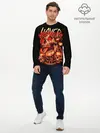 Мужской лонгслив базовый / Slayer, Reign in Blood (P007_P004ooo3021961, P004ooo3021961)