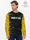 Мужской лонгслив базовый / garena | free fire, (P007_P004ooo3022141, P004ooo3022141)